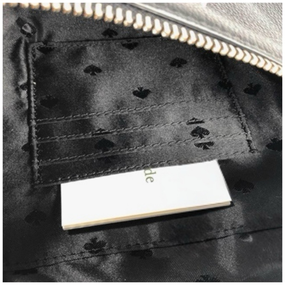 Kate Spade • Jackson Belt Bag • Black Pebbled Leather • NWT - Picture 3 of 6